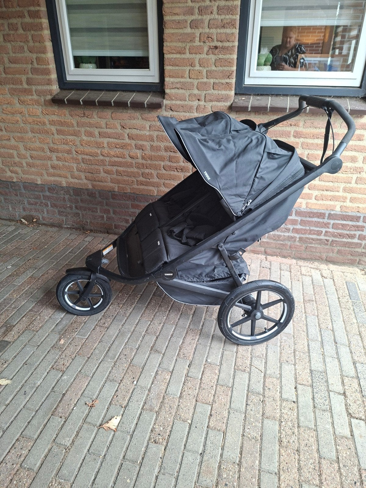 Thule Urban Glide 3 double duowagen / tweelingkinderwagen, Ophalen, Zo goed als nieuw, Overige merken, Duowagen