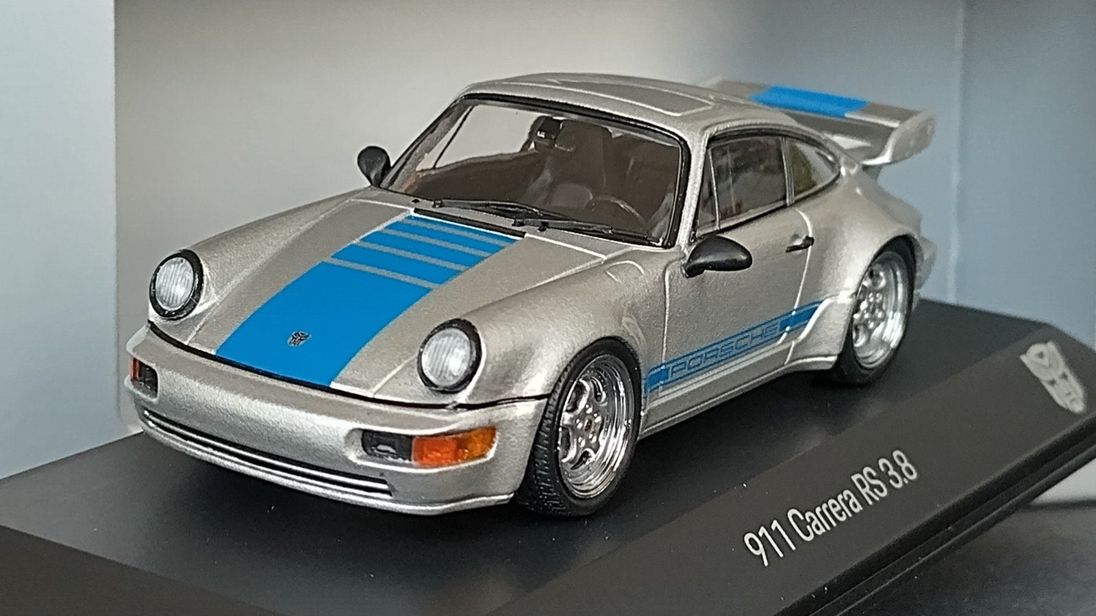 Porsche 911 964 3.8 RS Mirage Transformers 1:43 Spark Pol, Overige merken, Auto, Verzenden, .