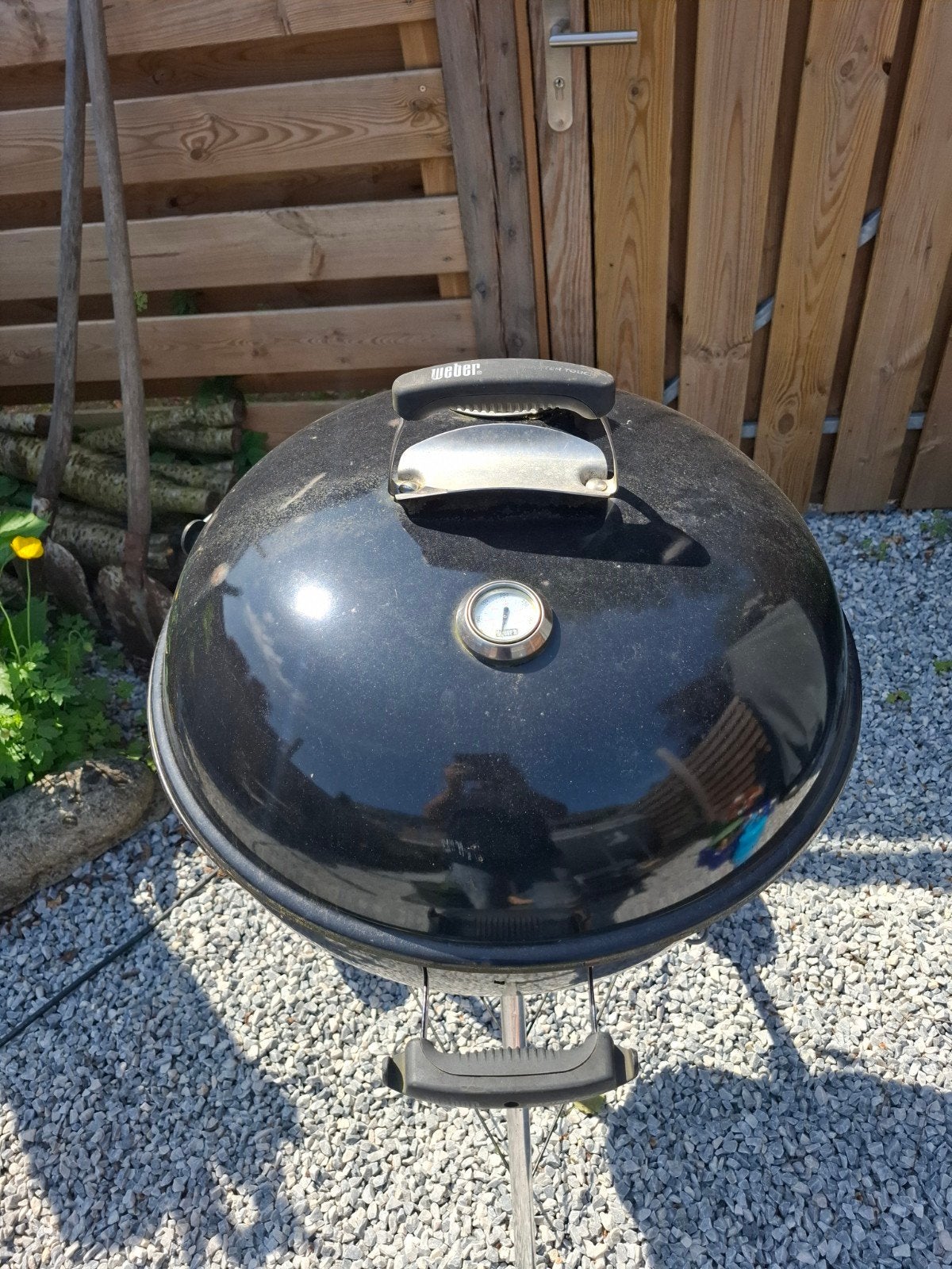 Weber Master-Touch GBS E-5750 Houtskoolbarbecue, Tuin en Terras, Houtskoolbarbecues, Ophalen, Gebruikt, Weber, Met accessoires