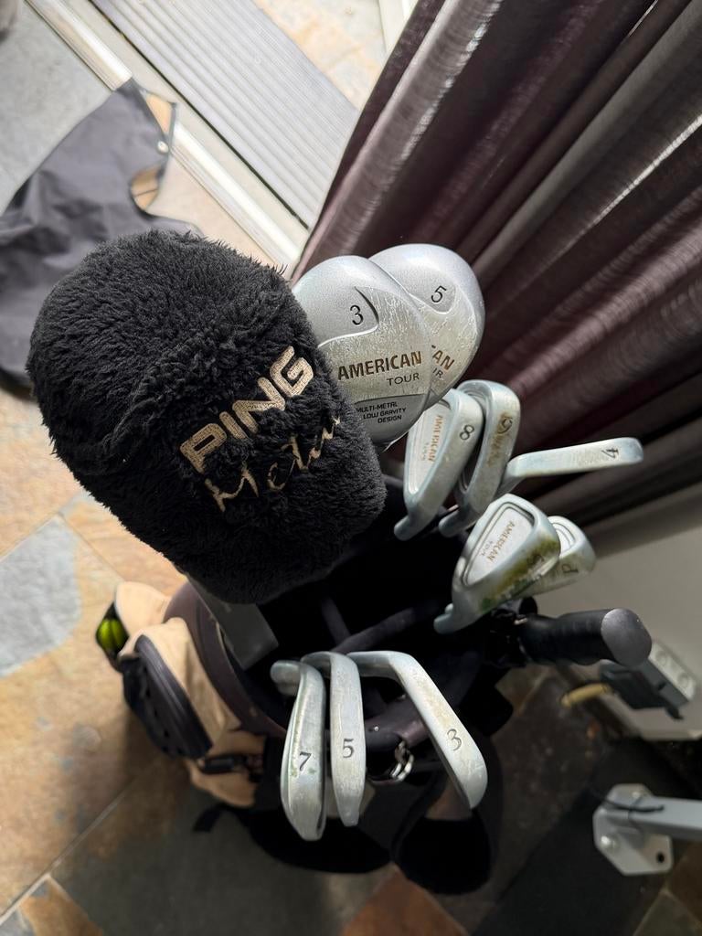 Complete golfset met tas, Ophalen, Gebruikt, Set, Overige merken