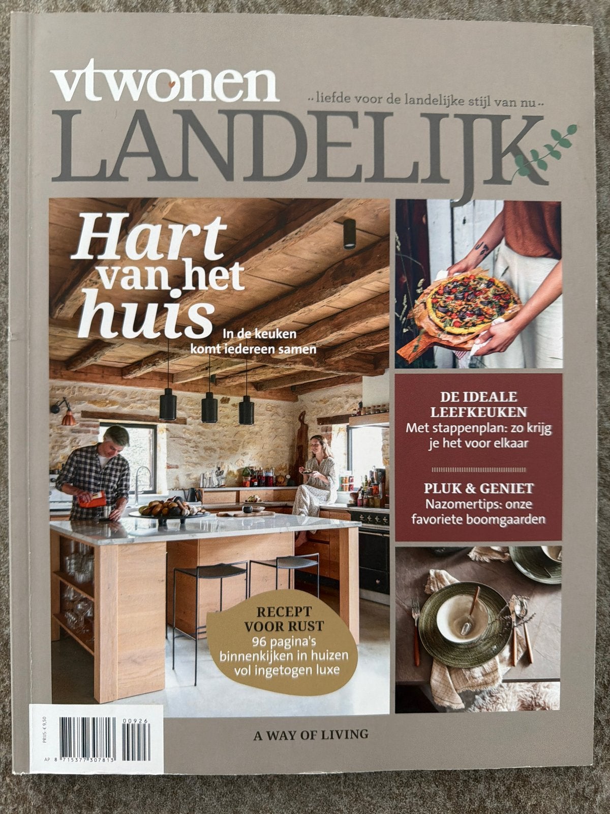 Sept 2026 VTWonen Landelijk Magazine - Hart van het huis, Ophalen of Verzenden, Zo goed als nieuw, Overige typen