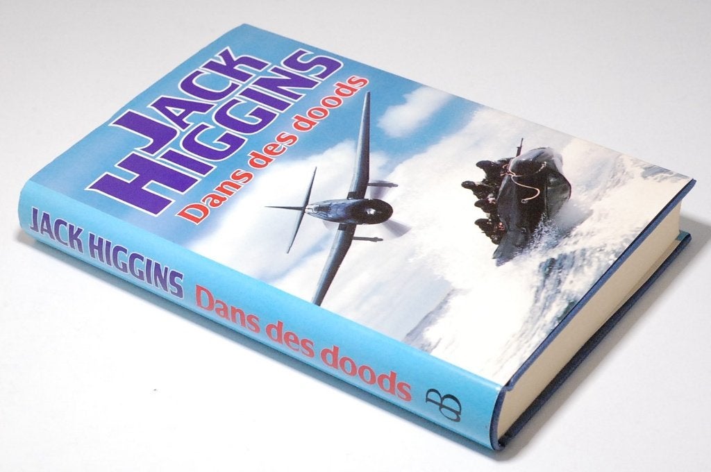 Dans des doods - Jack Higgins - Hardcover boek jaren 90, Verzenden, Zo goed als nieuw