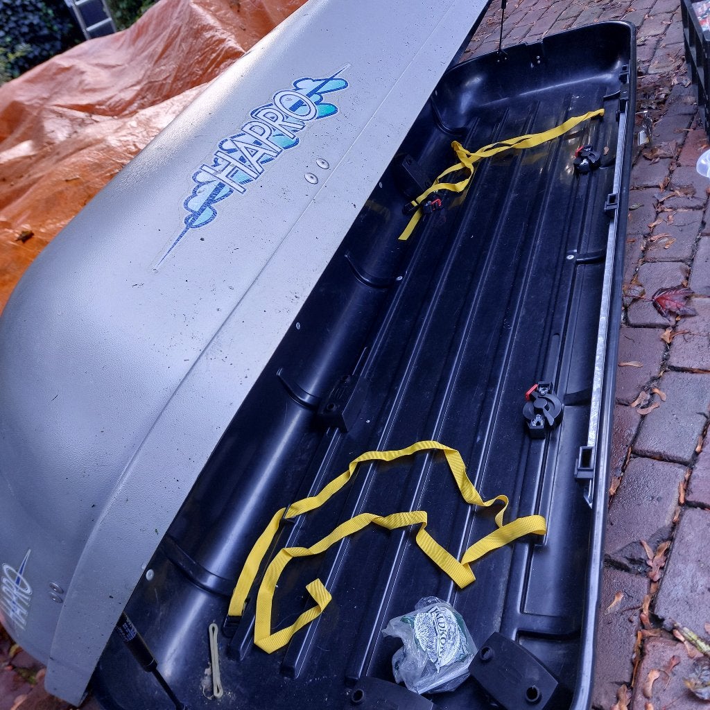 Hapro Dakkoffer - Ruime en Betrouwbare Bagageoplossing, Auto diversen, Ophalen, Gebruikt