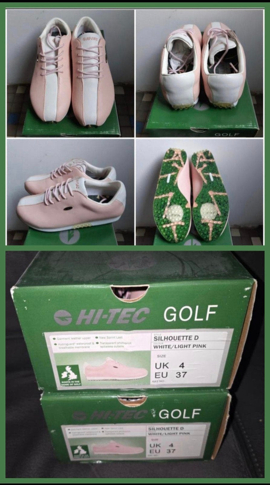 Nieuwe Hi-Tec Golfschoenen - Maat 37 - Lichtroze/Wit, Ophalen of Verzenden