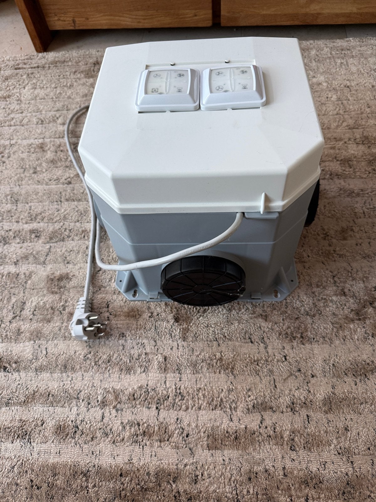 Itho Daalderop ventilatiebox met 2x bedieningspaneel, Ophalen, Zo goed als nieuw, Ventilator en Afzuiger
