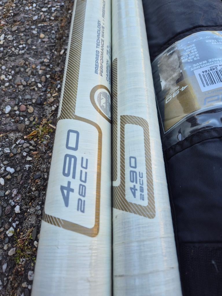 ≥ North Sails Gold 490 mast (tm 5-mei in Leeuwarden) — Windsurfen