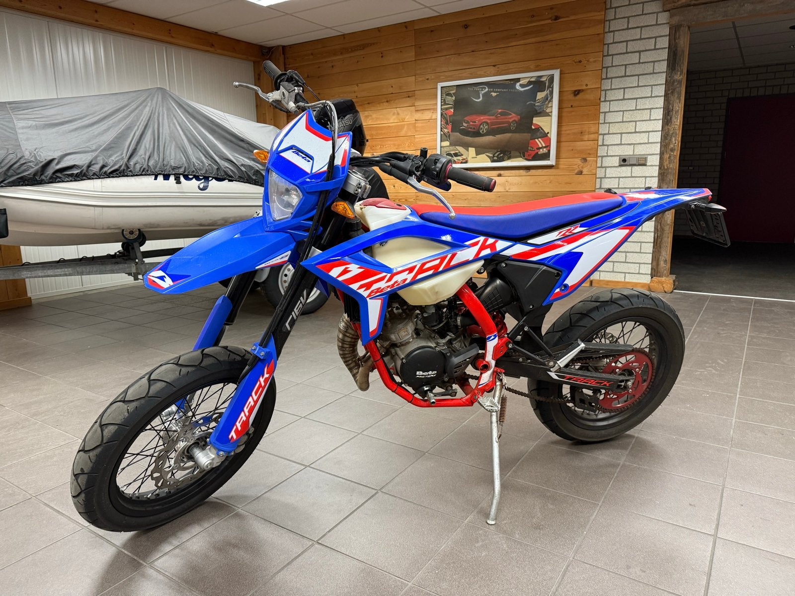 Beta RR 50 enduro - Platek racing uitlaat, Fietsen en Brommers, Brommers | Overige merken, Ophalen, Maximaal 45 km/u, M, Beta