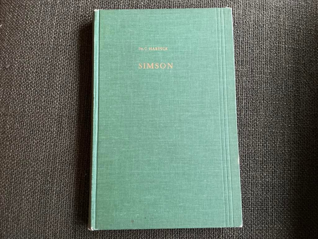 Simson: 10 Bijbellezingen door Ds. C. Harinck, Boeken, Ophalen of Verzenden, Gelezen, Christendom | Protestants