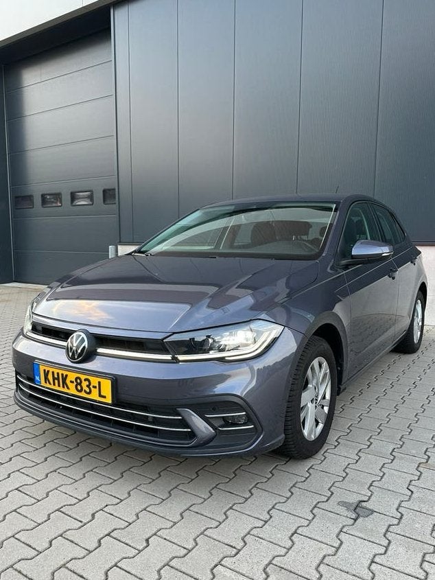 Volkswagen Polo 1.0 TSI DSG 110PK | 2022 | ACC | IQ | 1e EIG, Stof, Euro 6, Bedrijf, Grijs