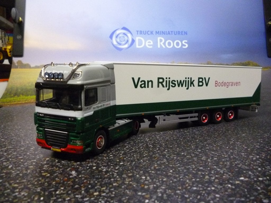 Tekno DAF XF 105 Van Rijswijk, Hobby en Vrije tijd, Modelauto's | 1:50, Nieuw, Bus of Vrachtwagen, Tekno, Ophalen of Verzenden