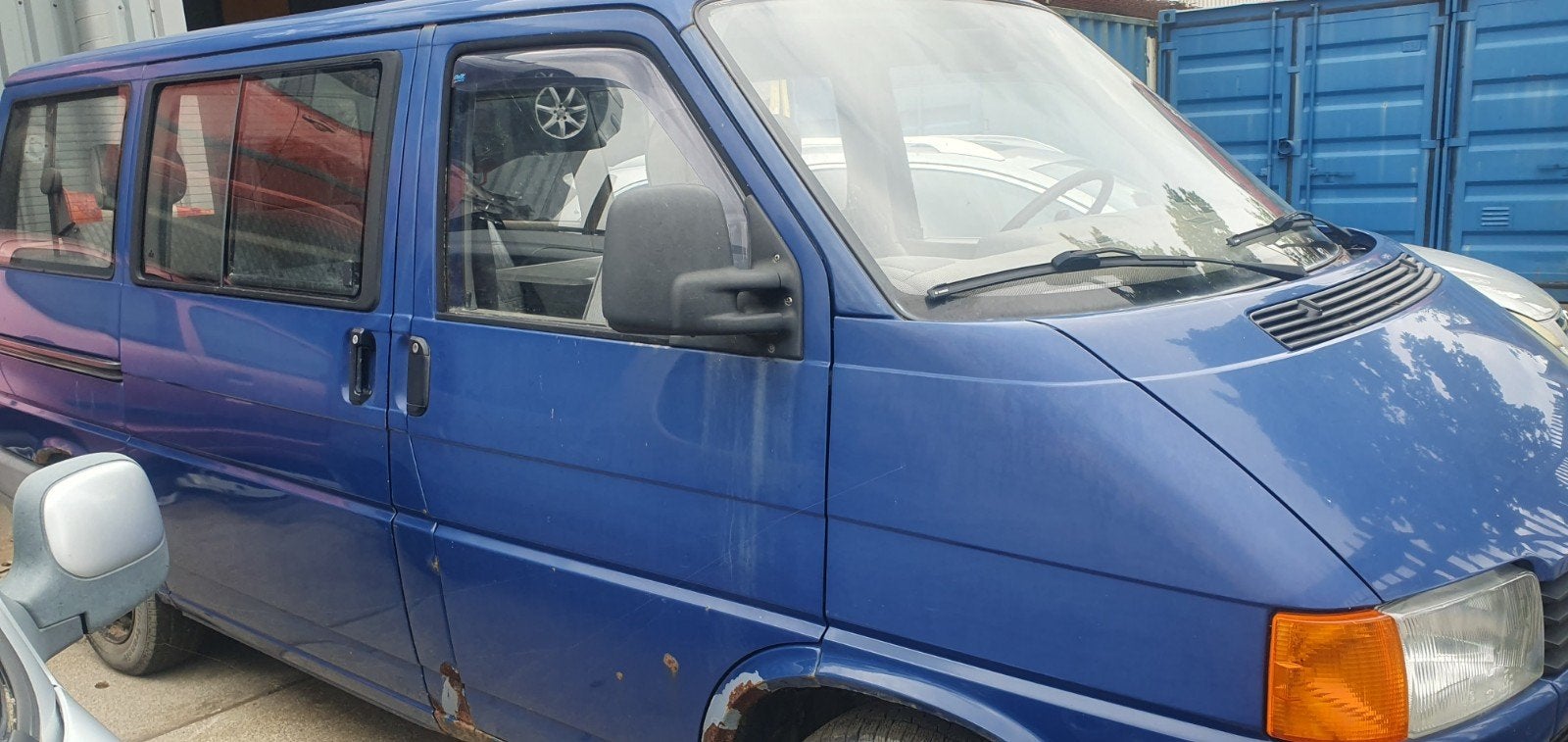 vw bus 9 persoons bj 1992, Achterwielaandrijving, Blauw, Mercedes-Benz, Particulier