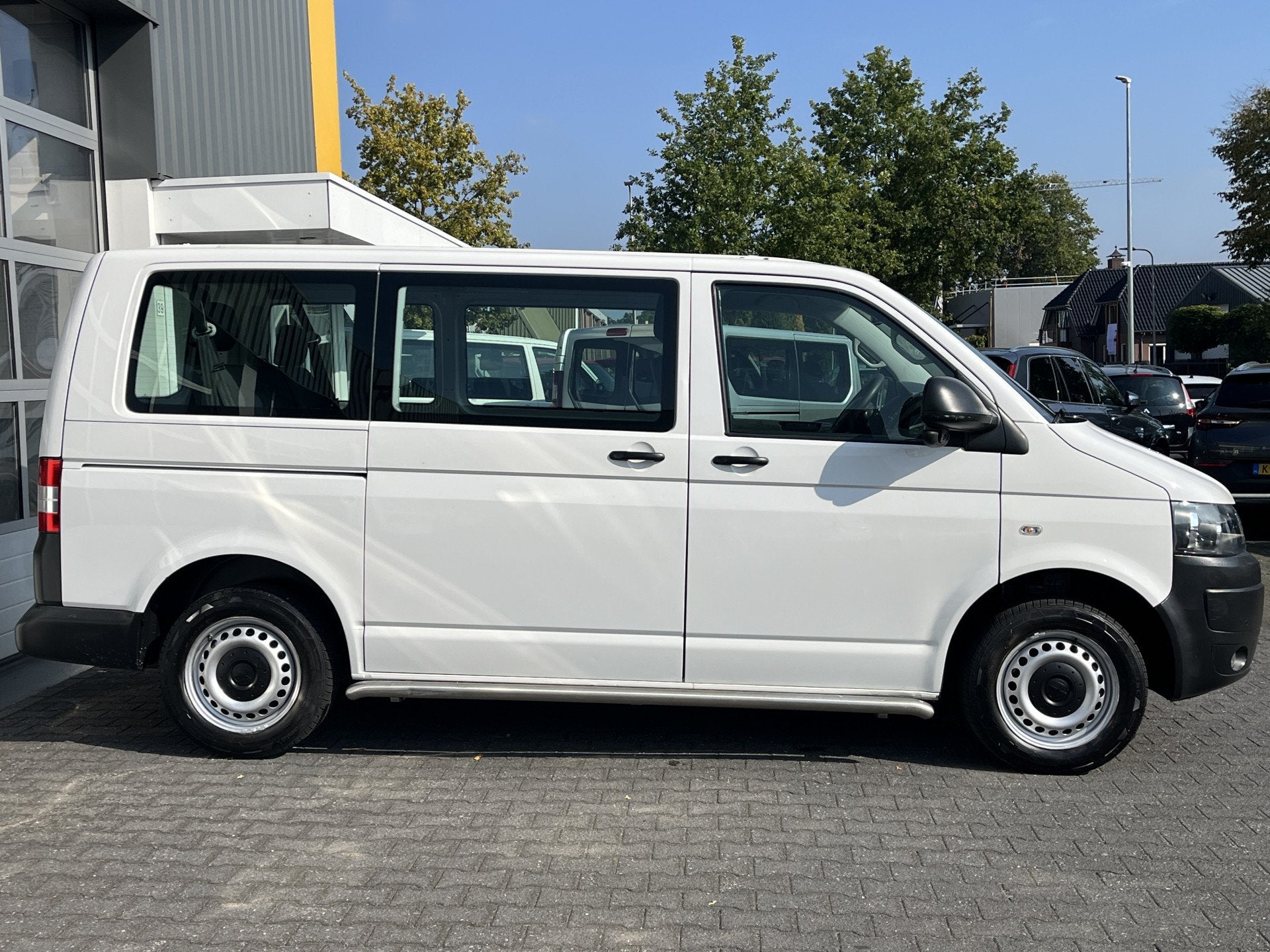Volkswagen Transporter Kombi 2.0 TDI DSG Automaat L1H1 BTW e, Auto's, Volkswagen, Euro 5, Stof, Gebruikt, Zwart