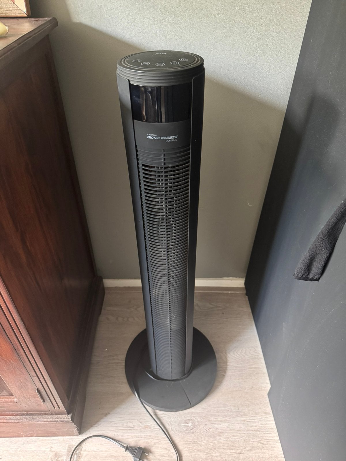 Ventilatietoren van JAP, met afstandbediening., Ophalen, Zo goed als nieuw, Torenventilator
