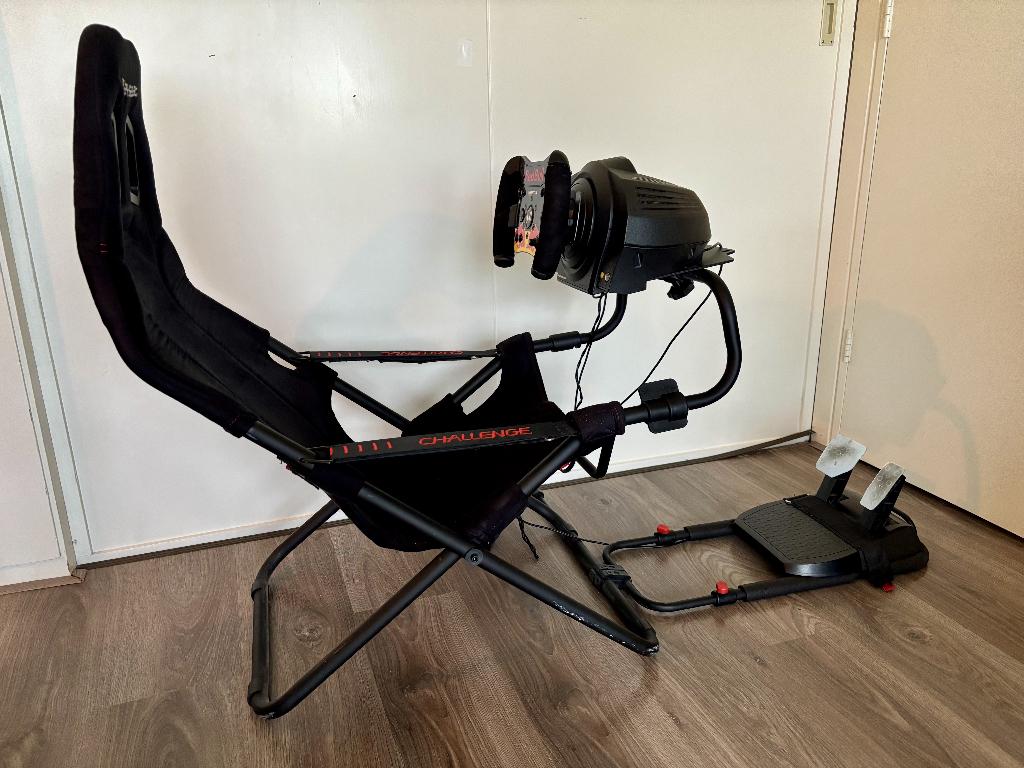 Thrustmaster TX Base + Playseat Challenge + 2x stuur xbox/pc, Spelcomputers en Games, Ophalen, Racestuur, Gebruikt, Thrustmaster