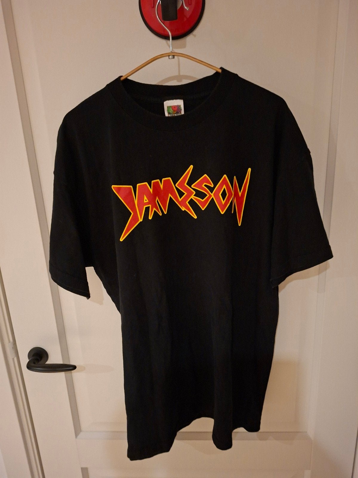 Vintage Fruit of the Loom "We Are Dead" U.S. Tour 2001, Verzenden, Zwart, Maat 56/58 (XL), Gedragen