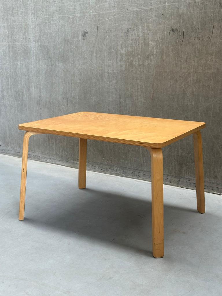 Vintage Bijzettafel / Salontafel Plywood (IKEA, Alvar Aalto), Ophalen, Gebruikt, X, X