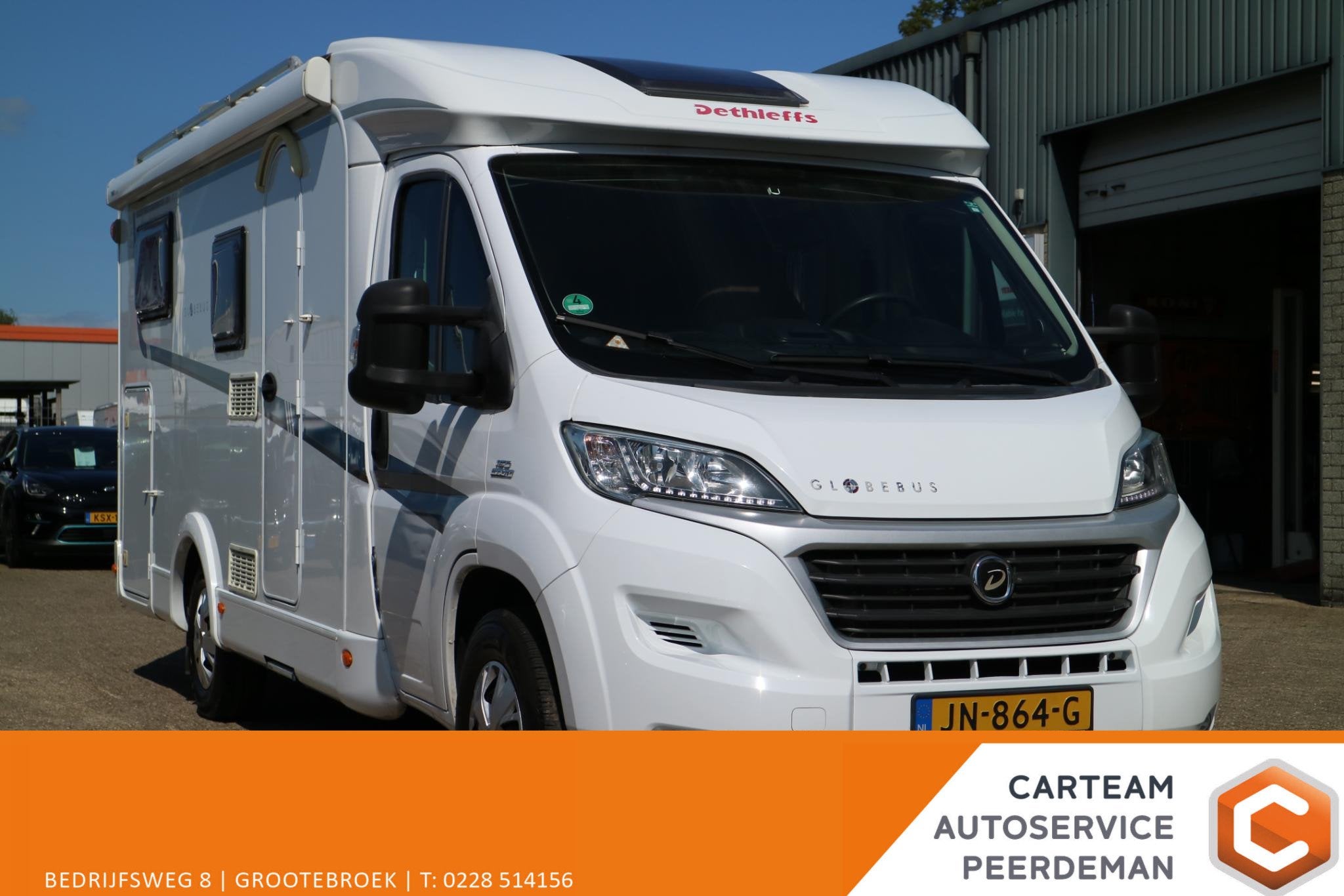 Dethleffs Globebus t 004 | Automaat! | Bearlock | Goed onder, Automaat, 6 tot 7 meter, Bedrijf, Diesel