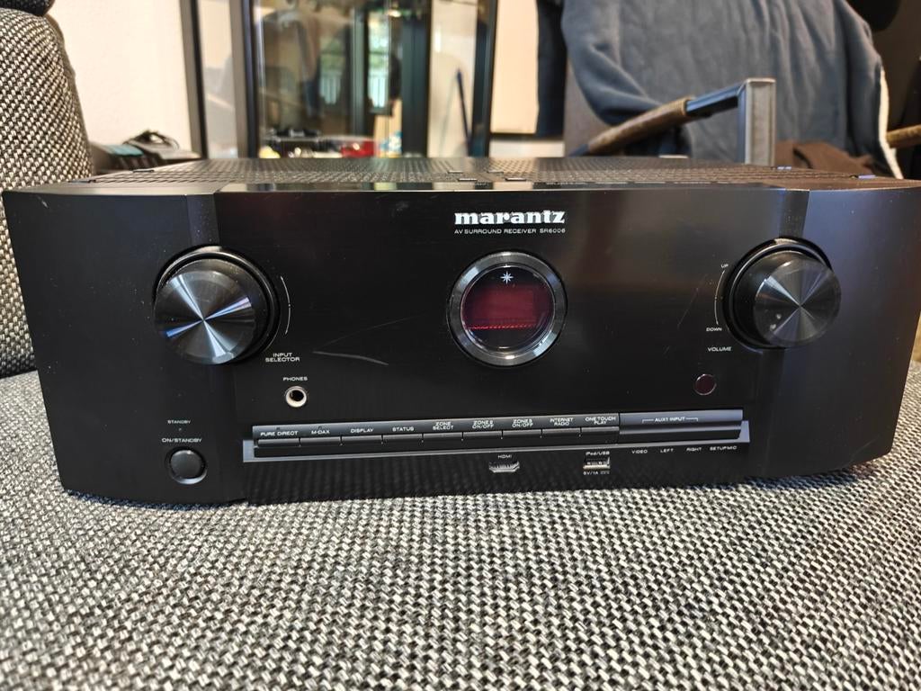 Marantz SR6006 AV Surround Receiver - Topstaat, Zo goed als nieuw, 120 watt of meer, Ophalen, Marantz