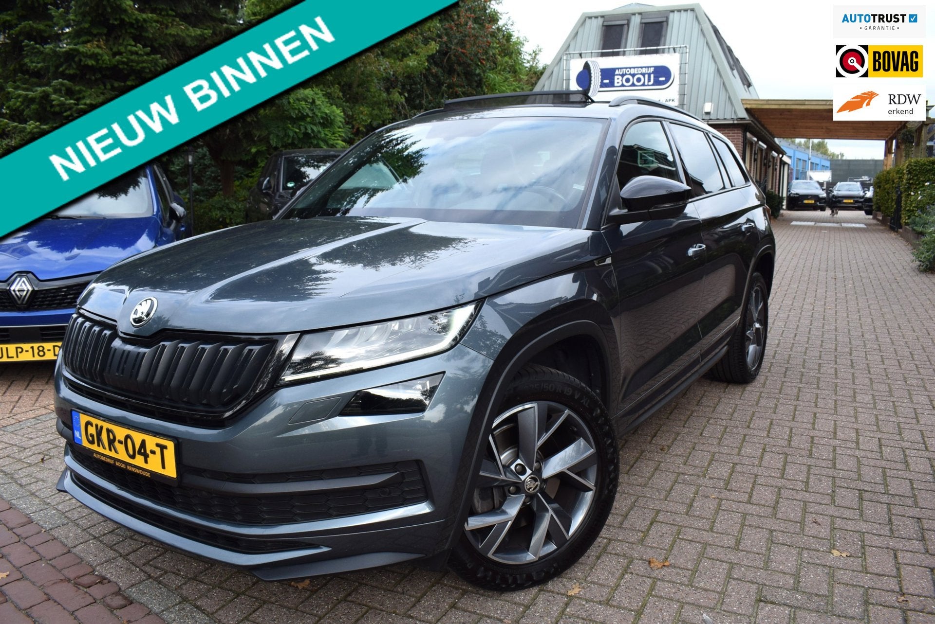 Skoda KODIAQ 2.0 TSI 4x4 Sportline 7 PERS/PANODAK/CRUISE/CAM, Auto's, Automaat, 1651 kg, Gebruikt, 14 km/l