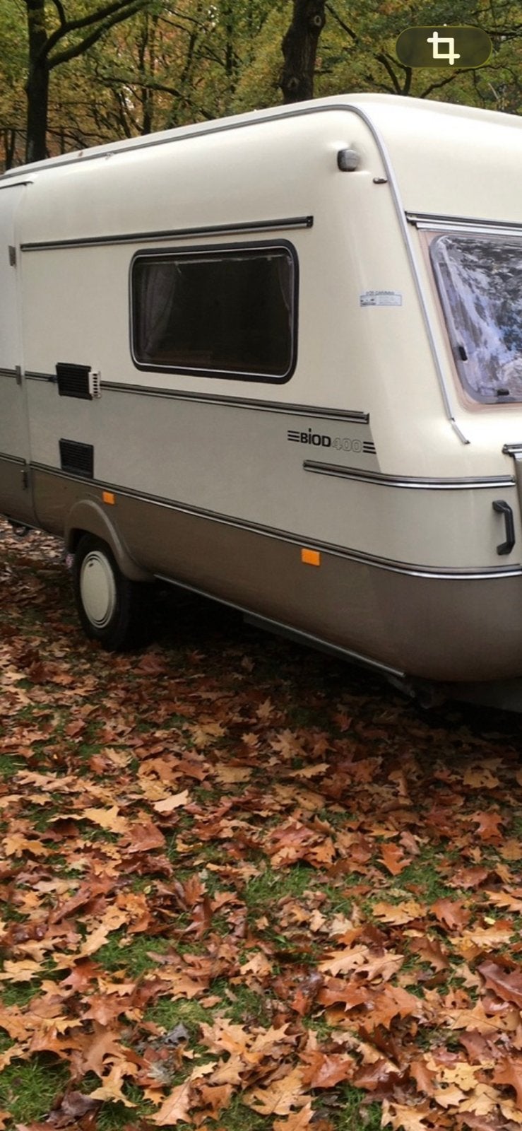 Biod 400 TL xl de luxe 1988, Vast bed, Tot en met 2, 750 - 1000 kg, Particulier
