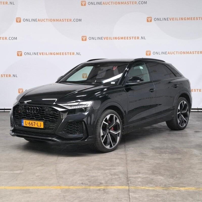 Personenauto Audi, Q8, 4.0 TDI SQ8 quattro, 2020, 435 pk, Q8, Zwart, Leder