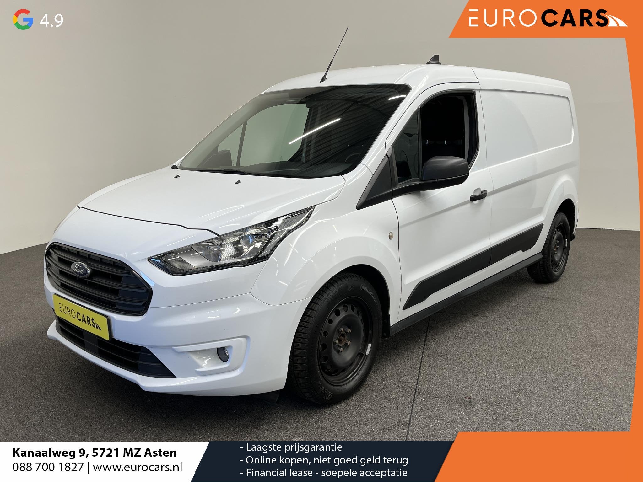 Ford Transit Connect 1.5 EcoBlue L2 Trend Automaat Airco Rad, Stof, Gebruikt, Euro 6, 4 cilinders