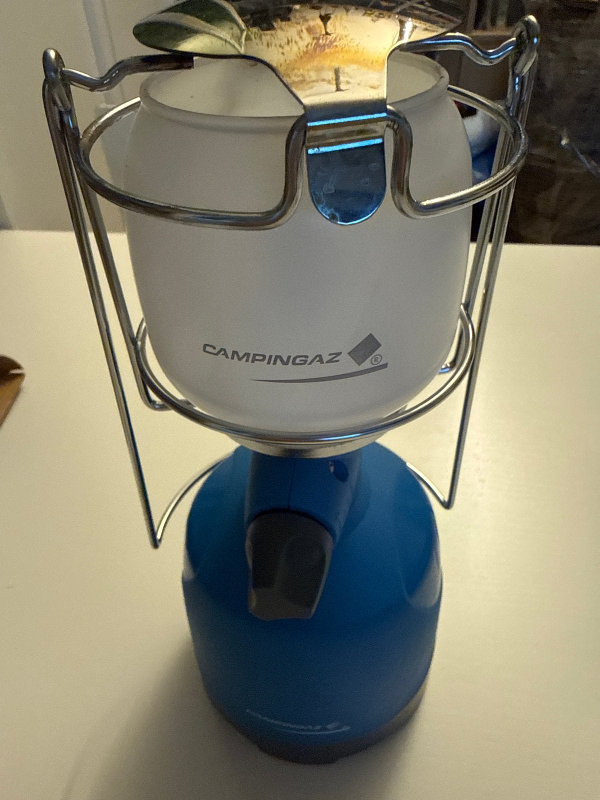 Campingaz Bleuet CV300 L Instastart Campinglamp, Ophalen of Verzenden, Gebruikt