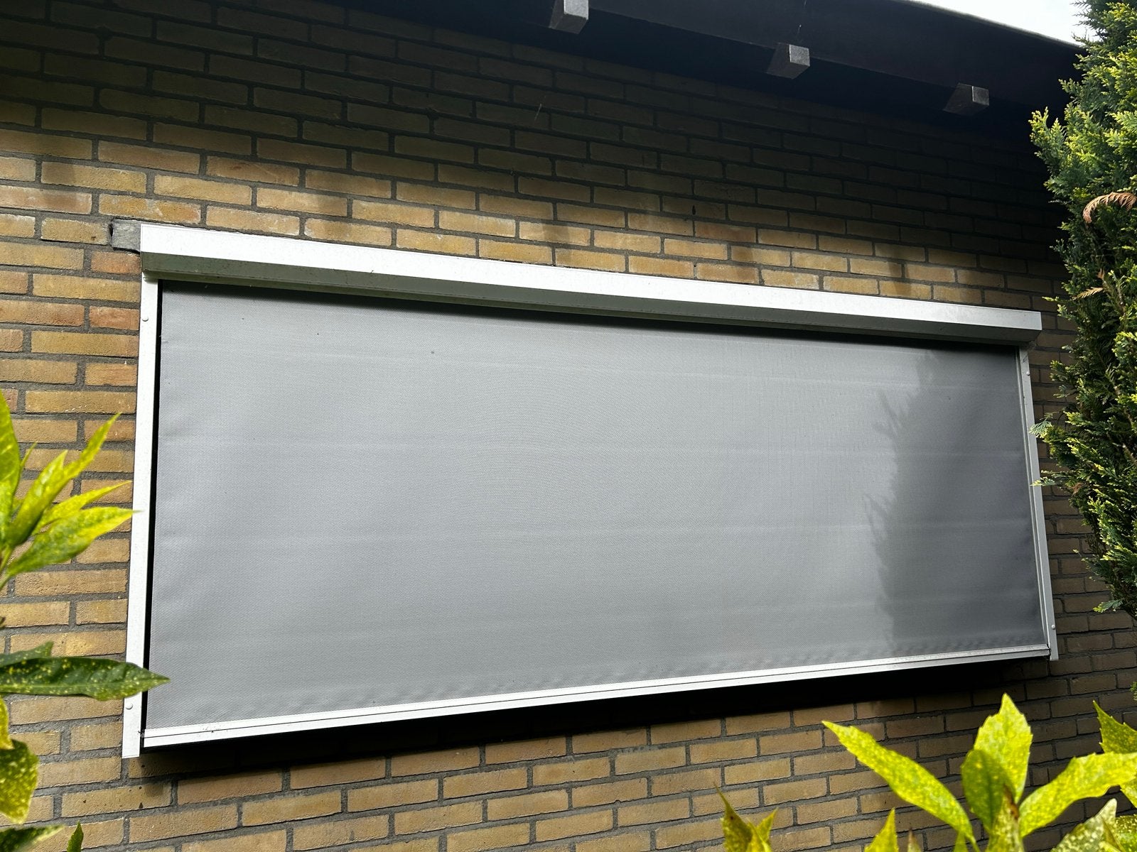 Elektrische zonwering 254x107 cm, Tuin en Terras, Ophalen, Gebruikt, Elektrisch, 250 cm tot 450 cm