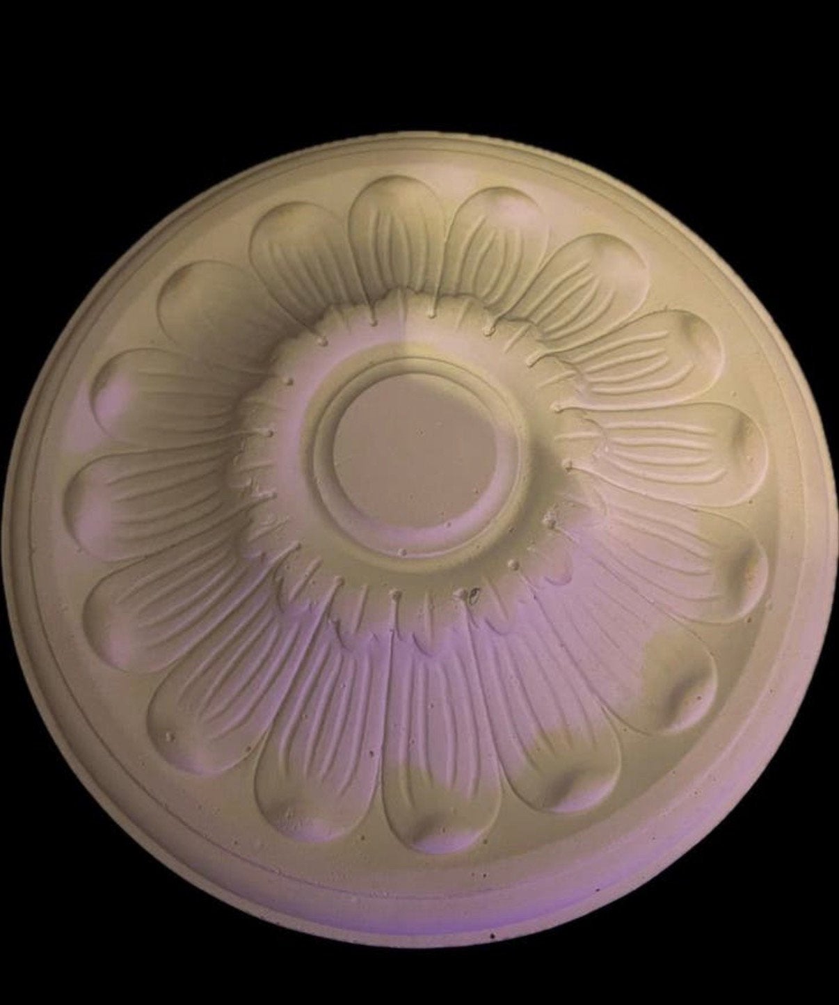 Gips plafond rozet 26 cm, Doe-het-zelf en Verbouw, Ophalen of Verzenden, Zo goed als nieuw