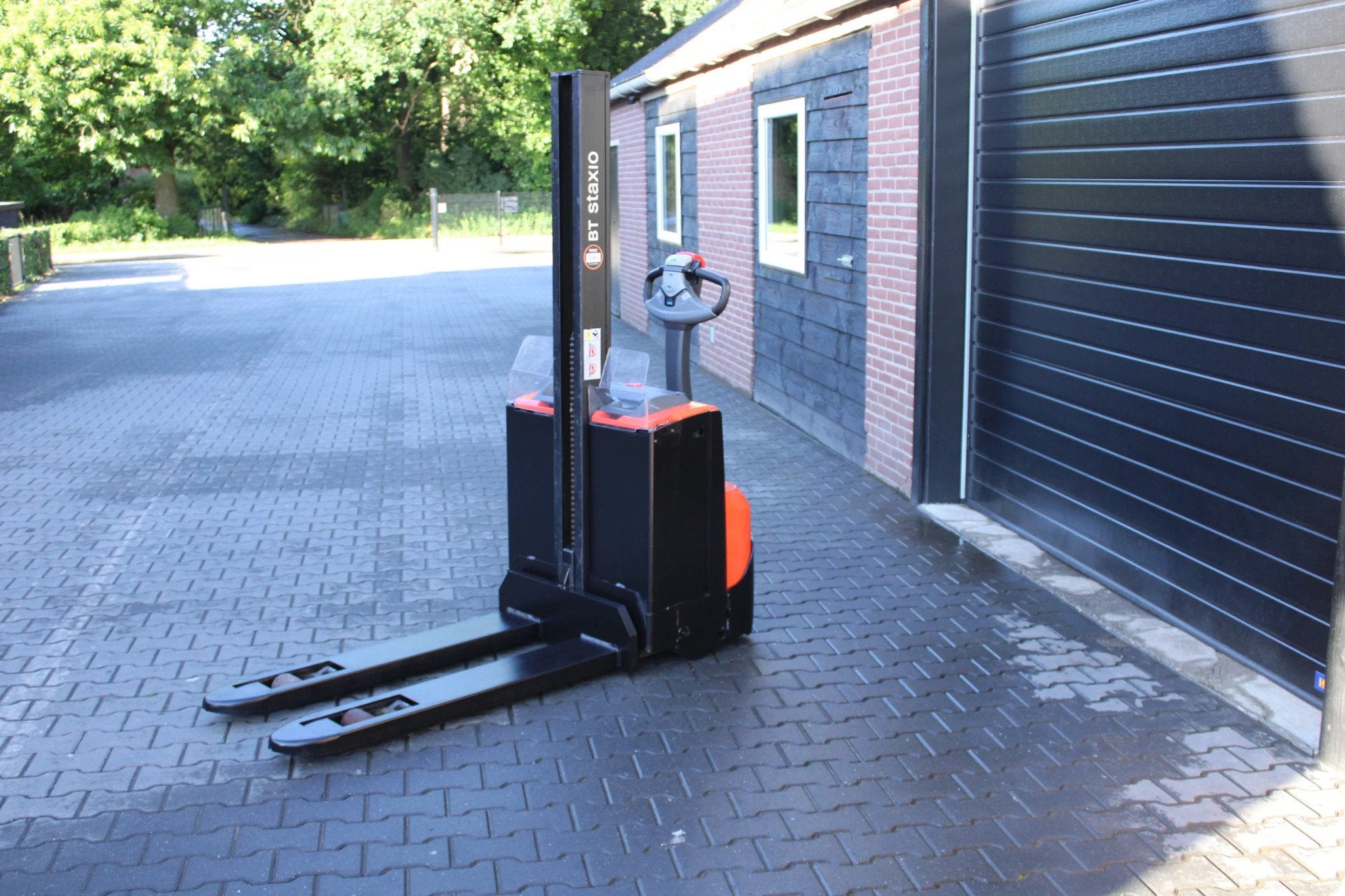 Toyota SWE080L stapelaar elektrische bj 2022met pompwagen fu, Elektrisch, Stapelaar, Toyota
