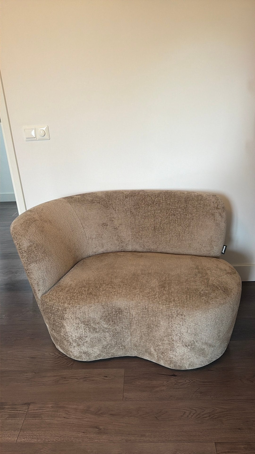 Woood bankje, Ophalen, Zo goed als nieuw, Eenpersoons, Minder dan 150 cm