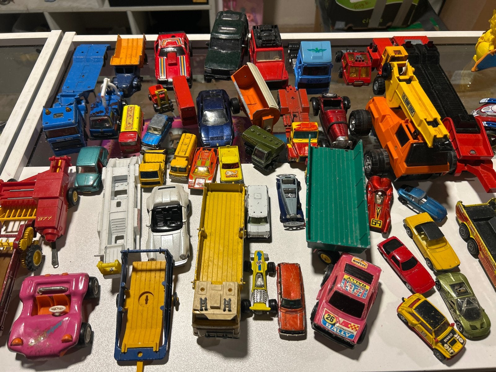 Grote collectie Matchbox, Lesney en Tonka auto's, Ophalen of Verzenden, Gebruikt