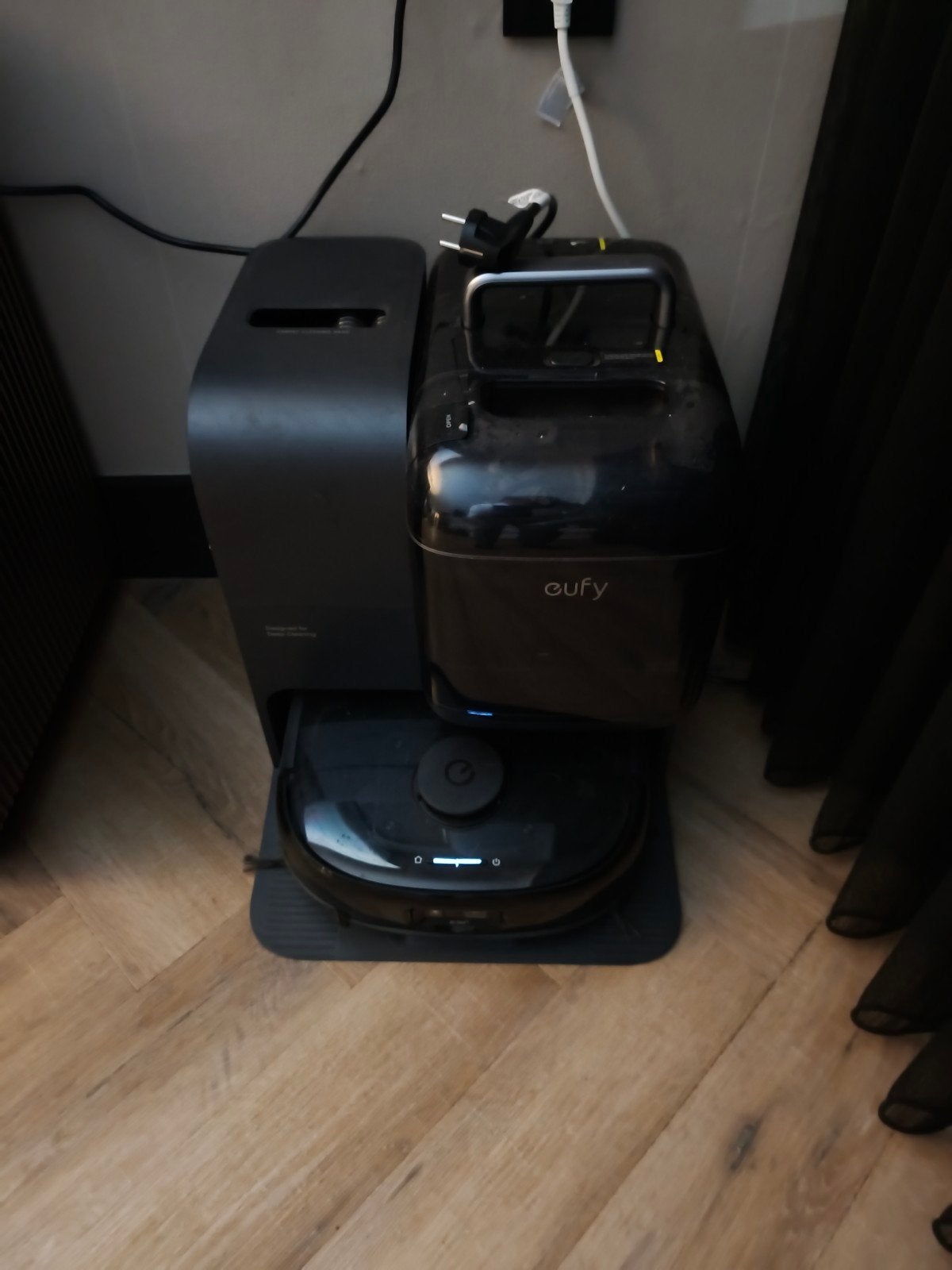 robotstofzuiger eufy omni e28, Ophalen of Verzenden, Zo goed als nieuw, Espresso apparaat