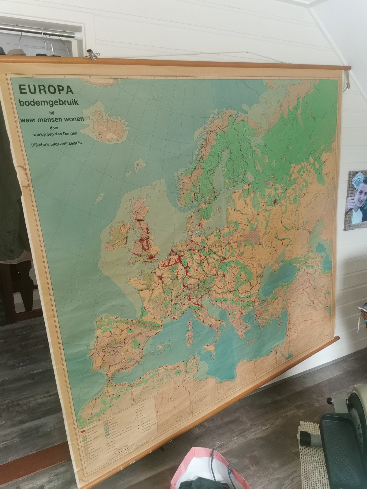 Kaart van Europa, Antiek en Kunst, Ophalen, Natuur en Biologie