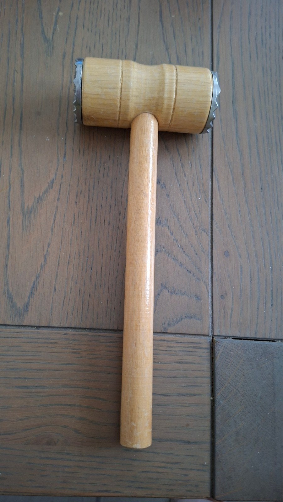 Vleeshamer / Vleesvermalser - Hout en Metaal, Overige typen, Hout, Nieuw, Ophalen of Verzenden