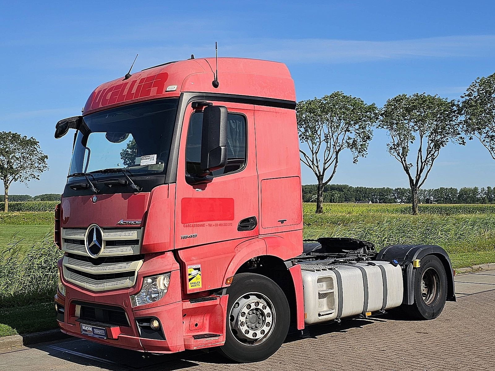 MERCEDES-BENZ ACTROS 1845 LS, Automaat, Euro 6, Overige kleuren, Mercedes-Benz