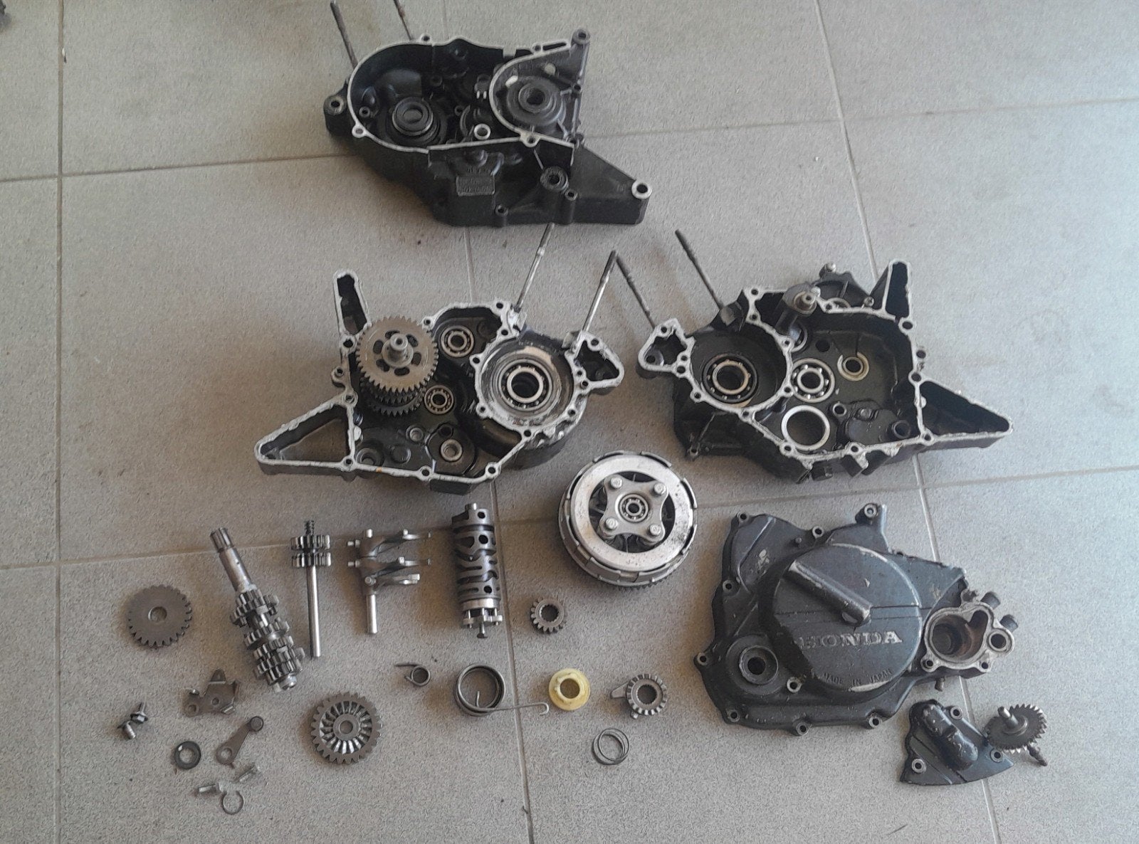 Honda MBX80 onderblok., Ophalen of Verzenden, Gebruikt, Blok