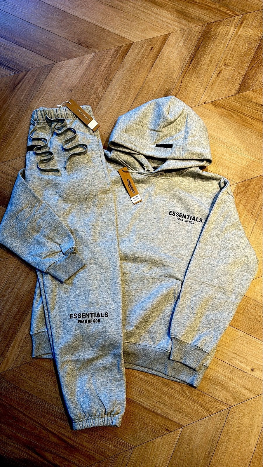 Maat S Essentials Fear of God Fog Grijs Trainingspak, Verzenden, Nieuw