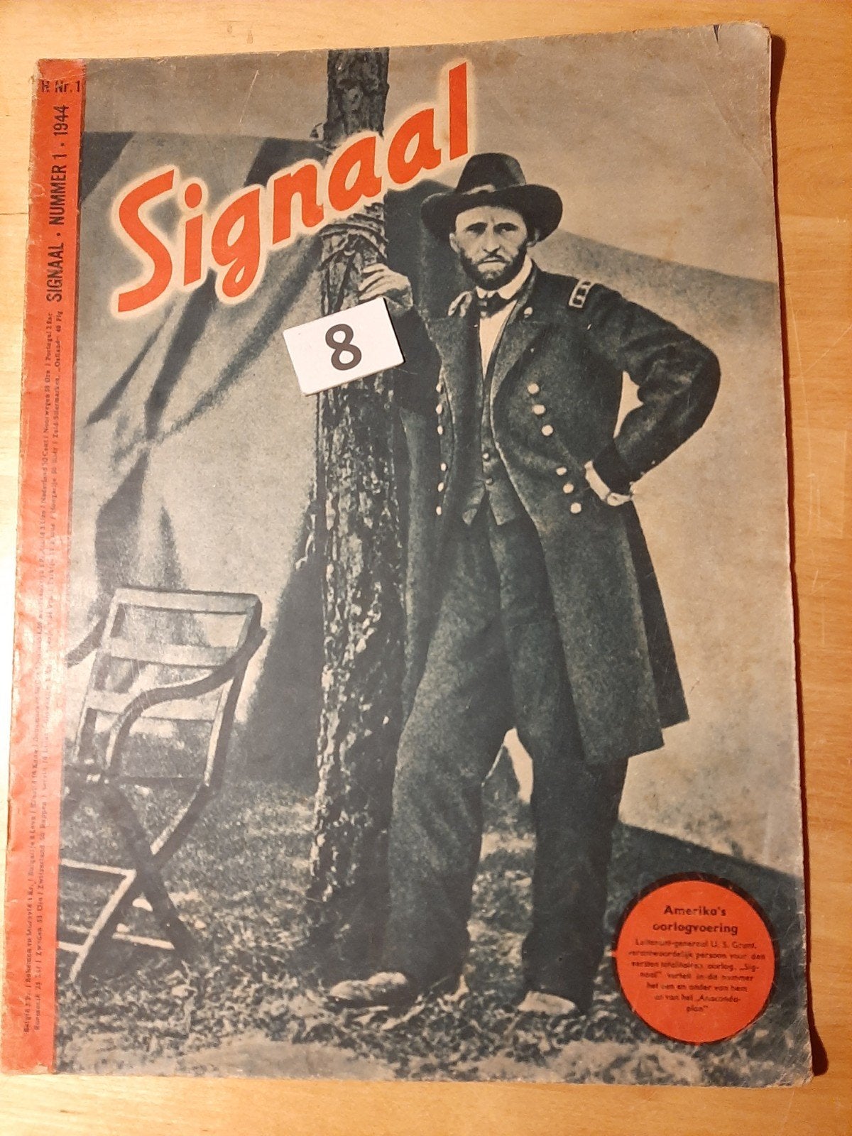 signaal nr 1 1944, Verzenden, Landmacht, Nederland, Boek of Tijdschrift