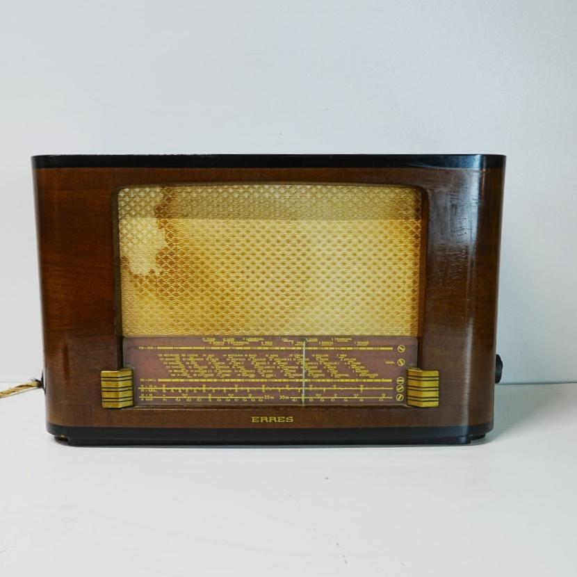 Vintage Erres buizenradio type KY 515 uit 1951., Ophalen