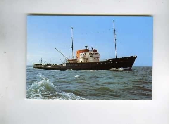 scheepvaart-foto-TERSCHELLING-slb HOLLAND-doeksen, Verzamelen, Ophalen of Verzenden, 1940 tot 1960, Zuid-Holland