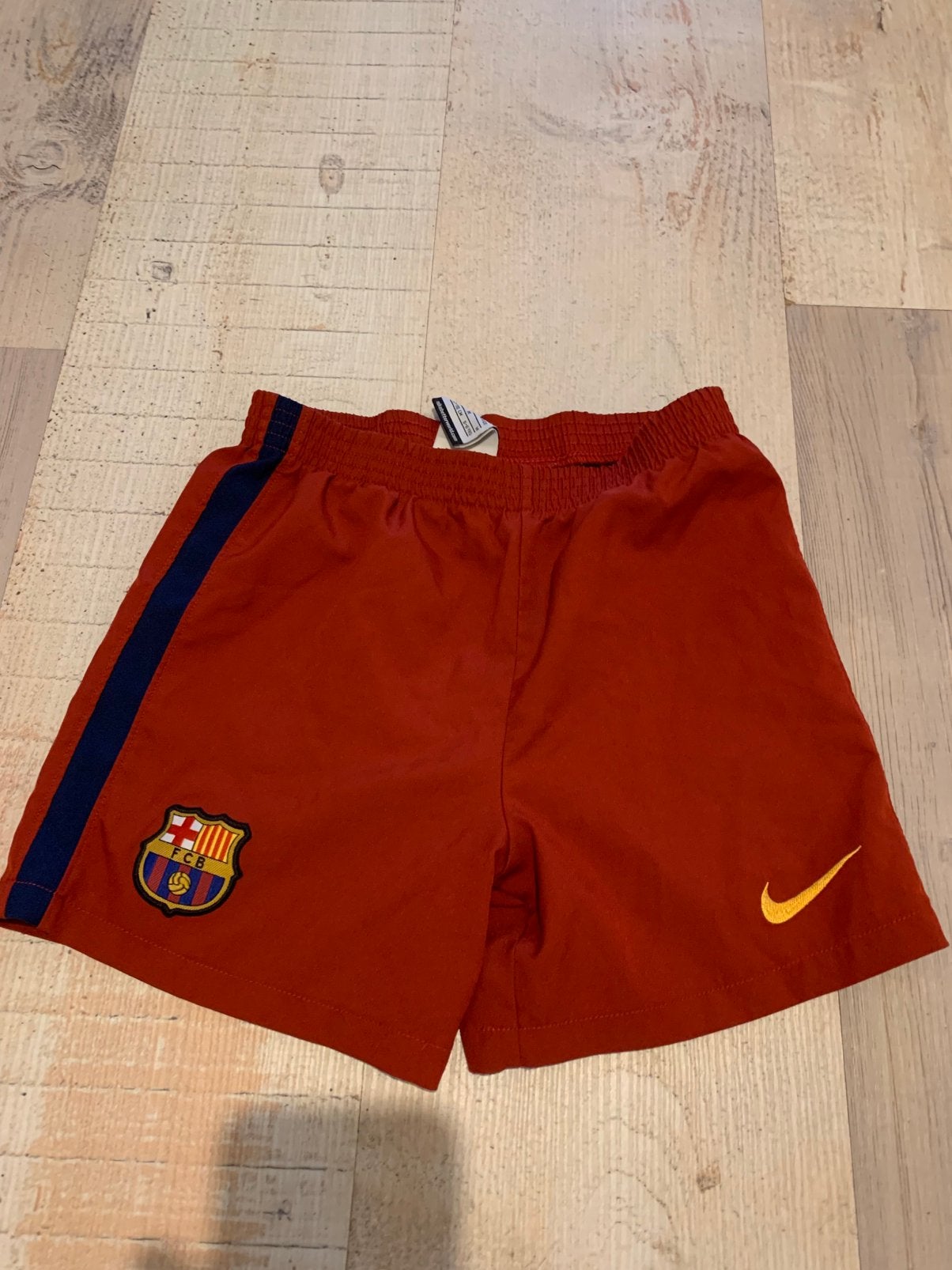 Barcelona sportbroekje maat 110-116, Maat XS of kleiner, Ophalen of Verzenden