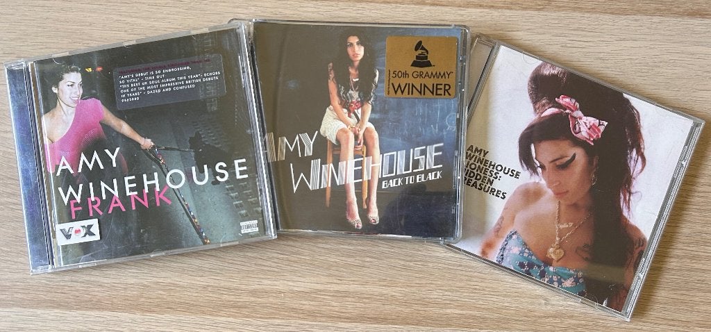 AMY WINEHOUSE - Alle (3) albums ( 3 CDs ), Ophalen of Verzenden, Zo goed als nieuw, Pop, Album