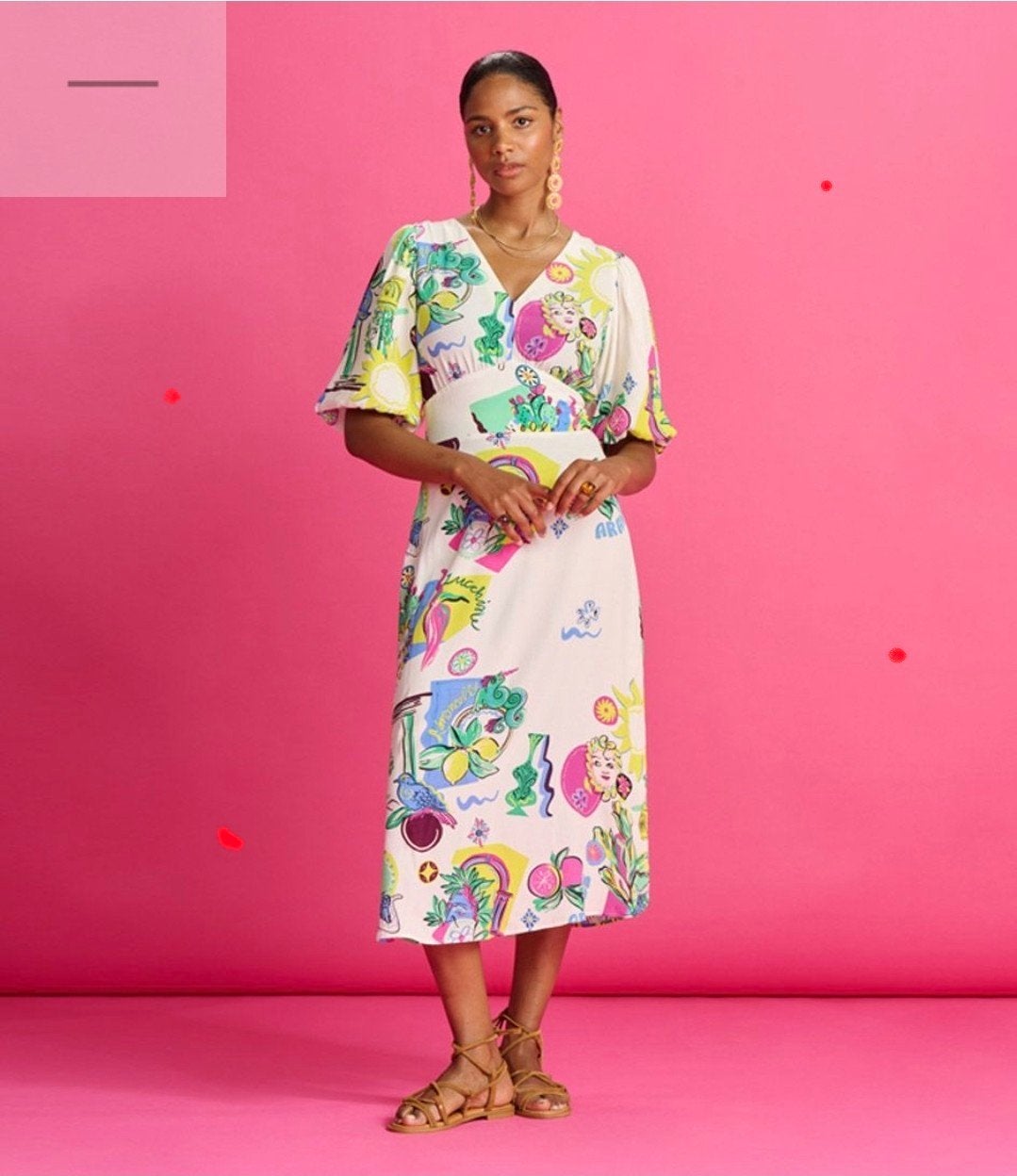 Pom amsterdam sicilian love jurk 44, Kleding | Dames, Jurken, Maat 42/44 (L), Nieuw, Ophalen of Verzenden, Pom Amsterdam