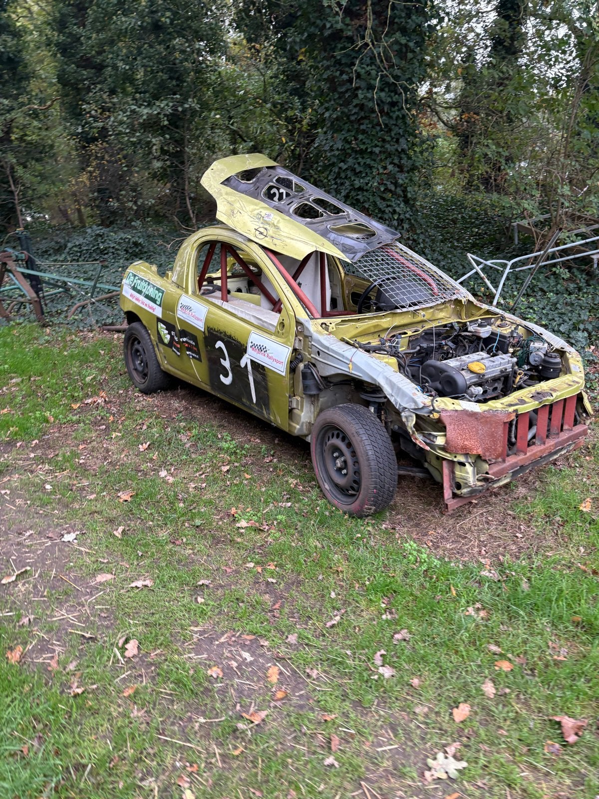 Raceauto Opel tigra - Project of onderdelen
