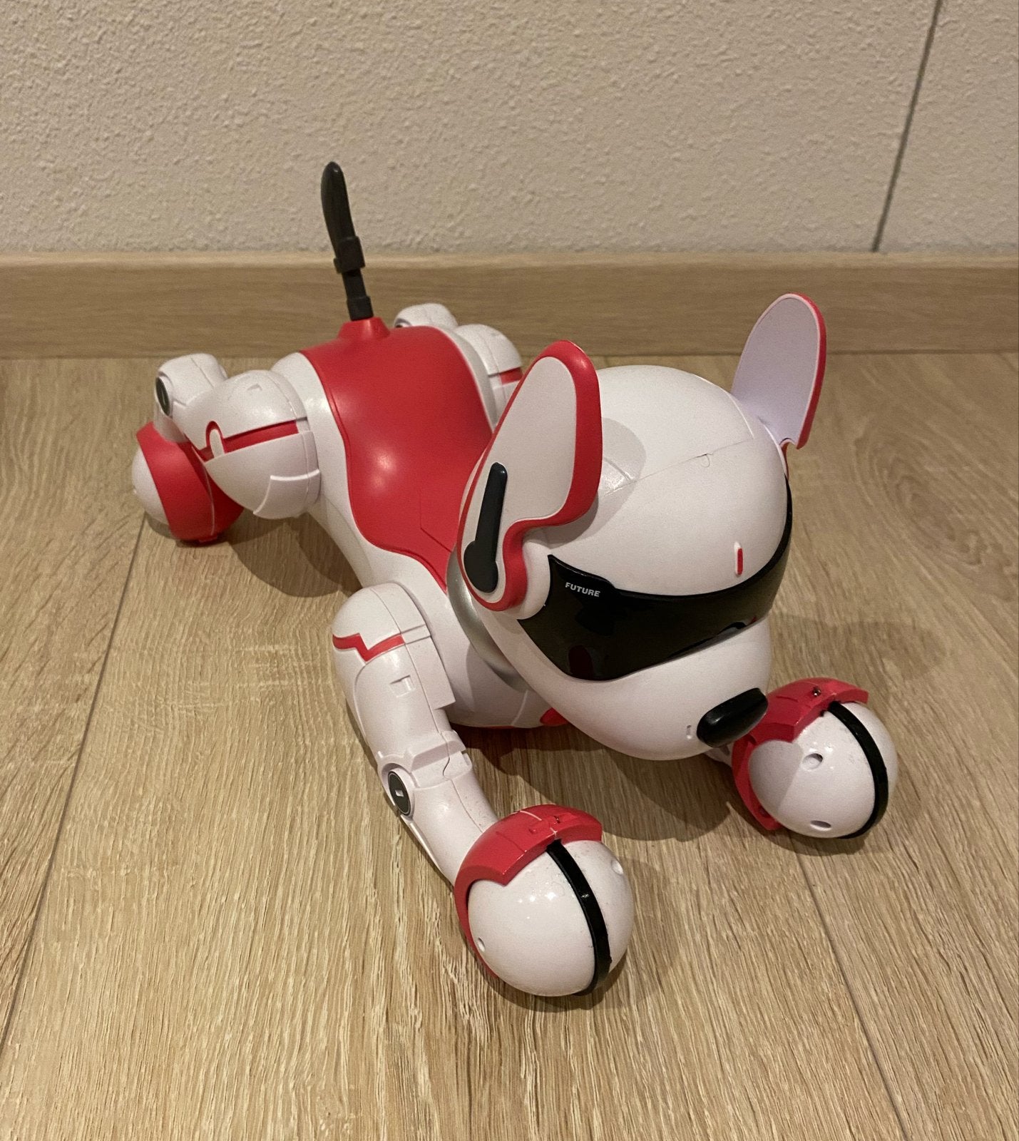Interactieve Robot Hond Speelgoed - Wit/Rood, Kinderen en Baby's, Speelgoed | Overig, Ophalen of Verzenden, Zo goed als nieuw
