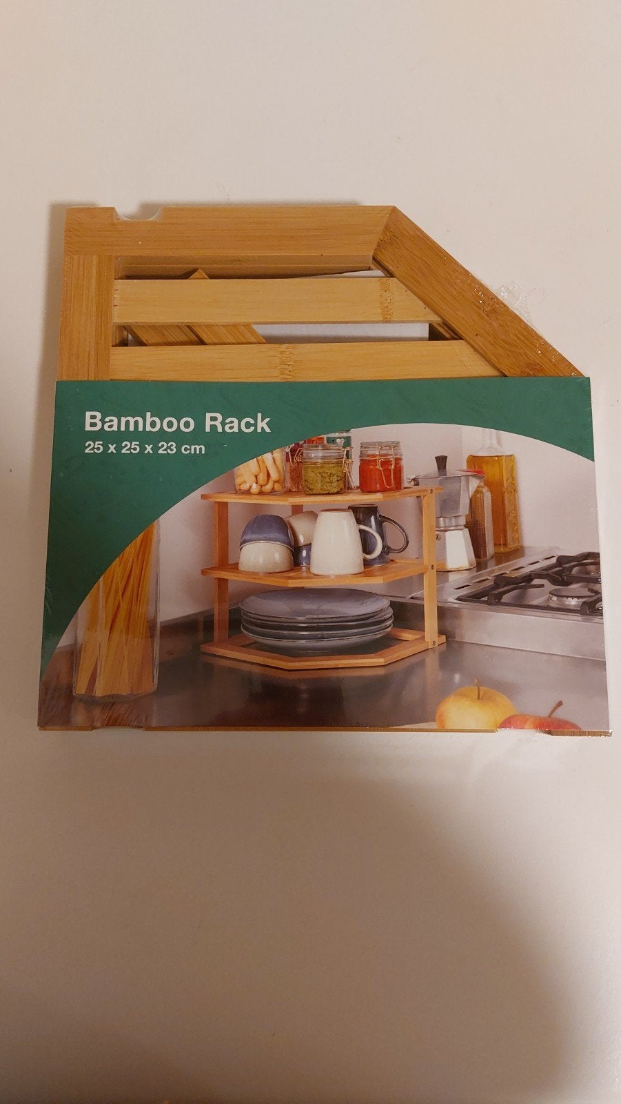 Keukenrekje Bamboo rack 25 x 25 x 23cm, Ophalen of Verzenden, Nieuw
