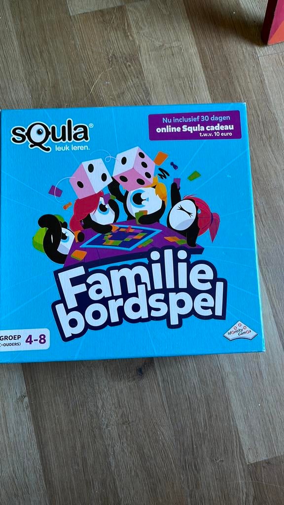Squla gezelschapsspel, Ophalen of Verzenden, Zo goed als nieuw