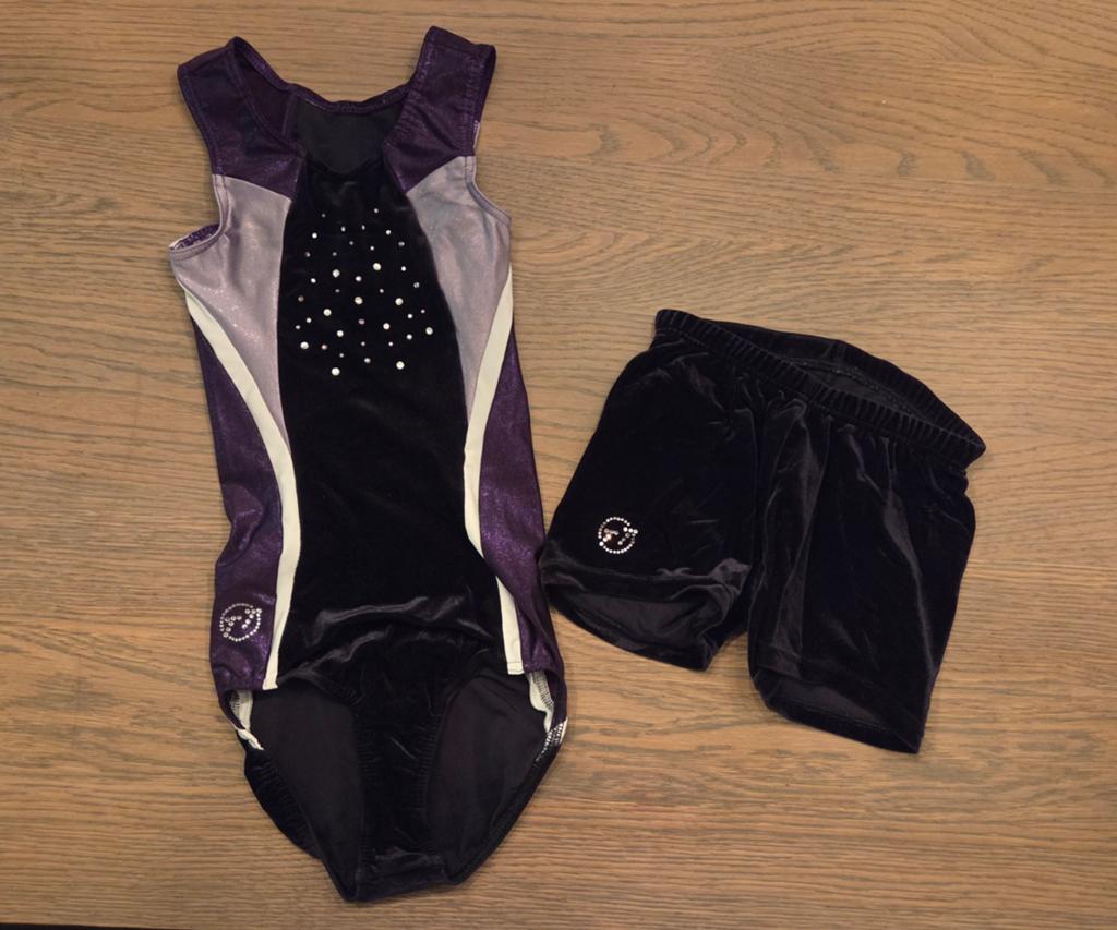 Turnpakje TT Gymnastics maat 140, Kindermaat 122 t/m 140, Ophalen, Zo goed als nieuw, Turnpak(je)