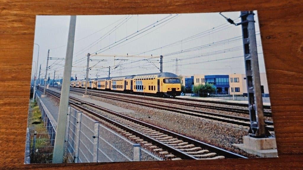Foto TREIN NS Nederlandse Spoorwegen DDM Dubbeldekker, Verzenden, Gebruikt, Trein, Overige typen